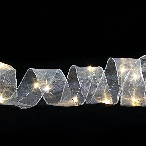 DBYLXMN Noel Centerpiece masa süslemeleri ve noel şerit peri ışıkları noel LED ışıkları çift şerit dize ışıkları Noel