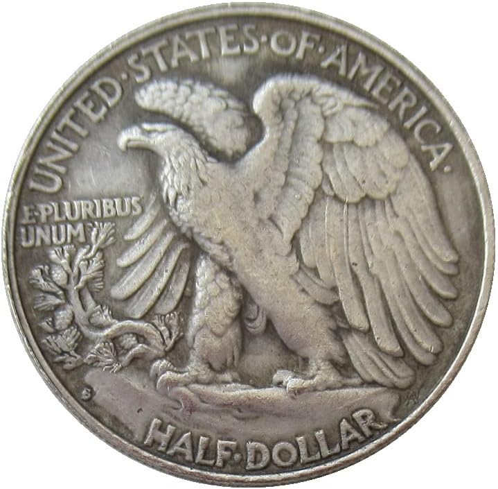 ABD Yarım Dolar Yürüyüş Özgürlük 1928 Gümüş Kaplama Çoğaltma hatıra parası