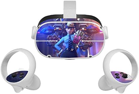 Kayan Yıldız video oyunu Oculus Quest 2 Cilt VR 2 Skins Kulaklık ve Kontrolörleri Sticker Koruyucu Çıkartma Aksesuarları