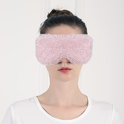 Isıtmalı Göz Maskesi, Deckpro Buharlı Sıcak Kompres Terapisi Ayarlanabilir Kayışlı Kablosuz USB Şarj Edilebilir Uyku