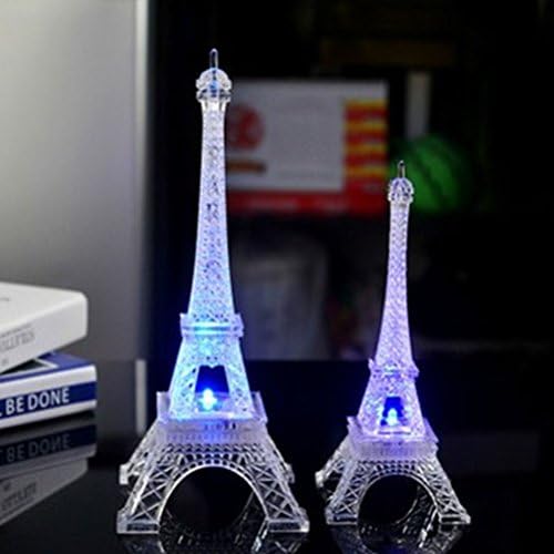 LED gece lambası, LEDMOMO LED ışık Up eyfel Kulesi gece lambası Paris tarzı dekorasyon LED lamba moda masa yatak odası