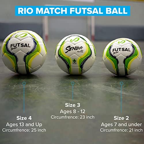 SENDA Rio Maçı Düşük Zıplayan Futsal Top, Adil Ticaret Sertifikalı