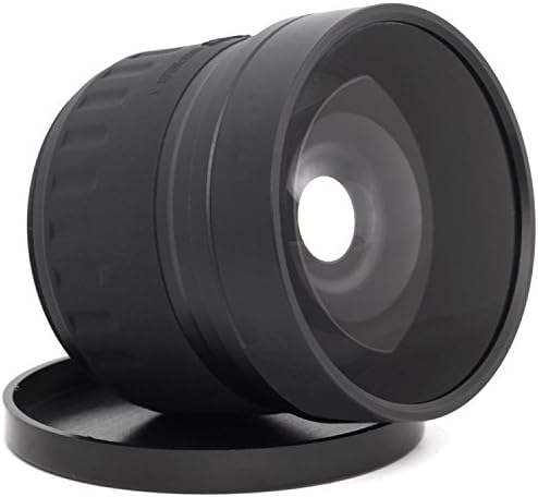 0.21 x-0.22 x Yüksek Dereceli Balık Gözü Lens (Lens adaptörü ve Halka İçerir) + Nwv Doğrudan Mikro Fiber Temizlik