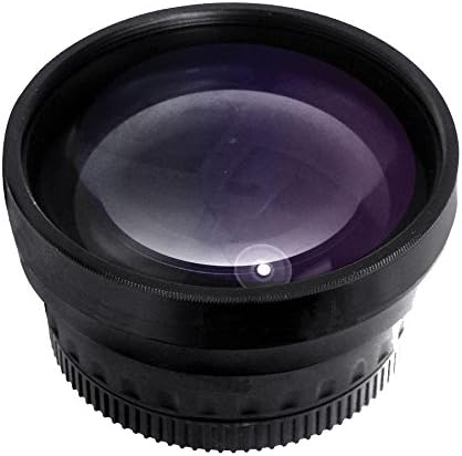 Yeni 0.43 x Yüksek Çözünürlüklü Geniş Açı Dönüşüm canon lensi EOS Rebel T6i (Sadece Lensler Filtre Boyutları 52 veya