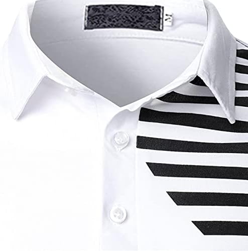 Erkek polo gömlekler Uzun Kollu Casual Yakalı Golf T Shirt Sahte İki Parçalı Renk Eşleştirme Takım Elbise Yaka Kesim