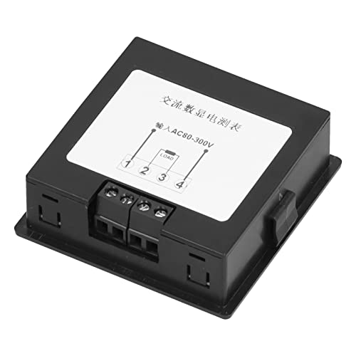 Dijital Ekran Güç Monitörü, AC80-300V Dağıtım Kutuları için Voltaj Sabitleyici için Çok Fonksiyonlu Taşınabilir Güç