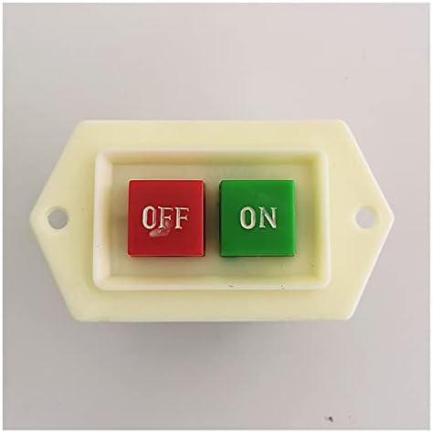 NUNOMO 1 ADET LC3 - 5 LC3 - 10 Start Stop basmalı düğme anahtarı on/Off 10A/380V Masa Matkap Değirmeni Kesme Makinası