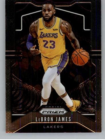 2019-20 Prizm NBA 129 LeBron James Los Angeles Lakers Resmi Panini Basketbol Ticaret Kartı