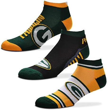 Çıplak Ayaklar için-NFL Bana Parayı Göster! - No Show Ayak Bileği Çorapları - 3'lü Paket