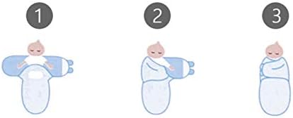 XUNMAİFSH Taşınabilir Bebek kundak battaniyesi Battaniye 3-6 Ay Unisex, %100 % Pamuk, Unisex ve Sonbahar / Kış kullanımı