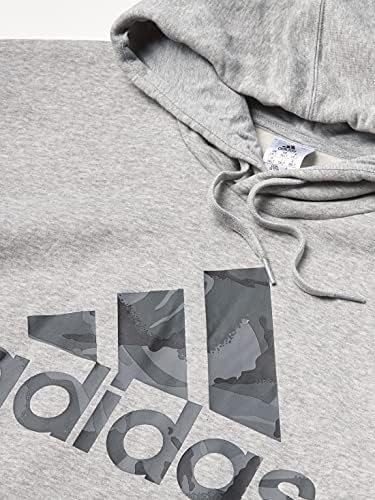 adidas Erkek Essentials Polar Kamuflaj-Baskılı kapüşonlu svetşört