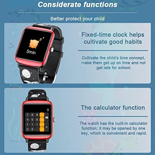 Gecikmiş akıllı saat.Smartwatch-Ipx8 Yüzme Su Geçirmez, Sağlık Monitör için Kalp Hızı, Oksimetre, Uyku ve Stres, 1.3