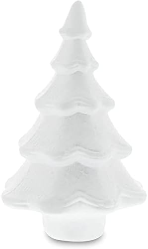 Zanaat Köpük Koni Noel Ağaçları Tatil DIY El Sanatları (6 Paket)