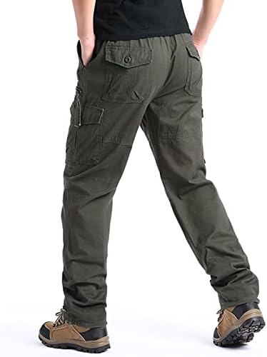 Pantolon Erkekler için Moda Rahat Moda Rahat Yumuşak Pantolon Ekleme Düz Renk Sıcak Elastik Spor Esnek Yardımcı Pantolon