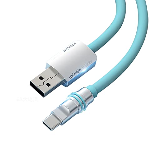 Hichain Tipi C şarj aleti kablosu Hızlı Şarj USB C Uzatma Kablosu 4 FT USB A USB C Kablosu (Turuncu