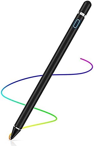 Dokunmatik Ekranlar için Aktif Stylus Kalemler, 1.5 mm İnce Nokta Şarj Edilebilir Dijital Kalem Kapasitif Kalem İnce