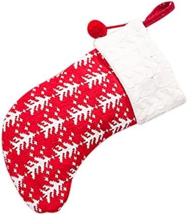 Abaodam 1 adet Noel Çorap Çocuklar hediye keseleri Süslemeleri De Regalo De Çorap Süs Büyük Noel Çorap Şömine Asılı