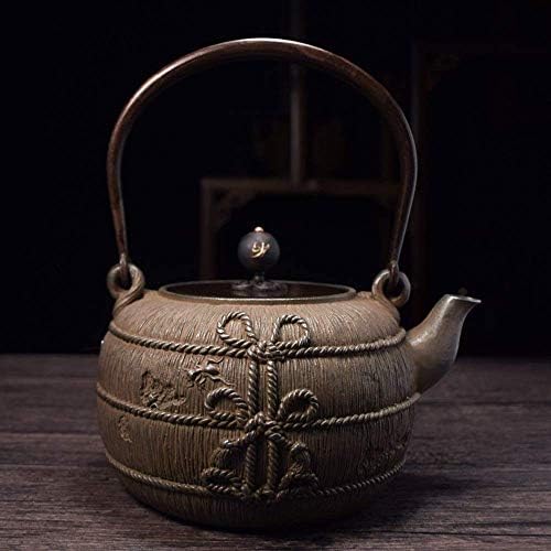 Dökme Demir Demlik Çay Tadı Geliştirmek, geniş Fonksiyonları Asya Castiron Demlik Çay ısıtıcı için Gevşek Yaprak Çay,