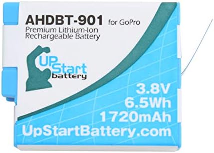 AHDBT-901 pil değiştirme GoPro Hero 9 Kamera ile Uyumlu SPBL1B Tamamen Kodu Çözülmüş Pil