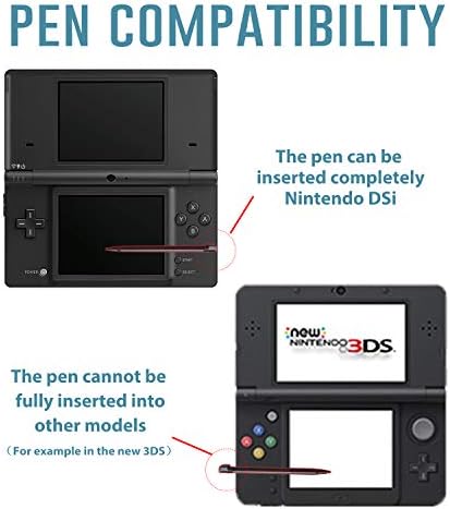 DSi Şarj Kiti, Nintendo DSi için AC Güç Adaptörü Şarj Cihazı ve Stylus Kalem, Duvar Seyahat Şarj Cihazı Güç Kablosu