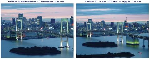 Canon Yüksek Çözünürlüklü 0.45 x Geniş Açı Lens w/Makro 37mm, (WD-H34 II'ye Daha Geniş Alternatif) + Adım Halkası