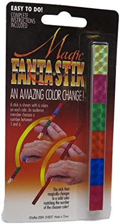 Loftus Renk Değiştirme Fan-Ta-Stik 4.5 in Yakın Çekim Sihir Numarası, Çeşitli Renkler