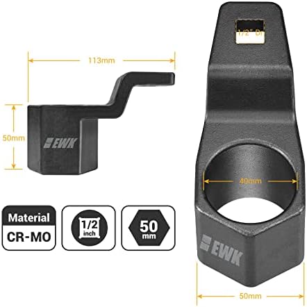 EWK 50mm Krank Kasnak Temizleme Aracı, Krank Mili Anahtarı Tutucu Honda, Civic, Accord ve Acura