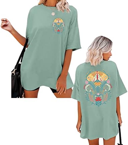 T Shirt Kadın Düz Bluz Kadınlar için Uygun Kısa Kollu Büyük Boy Gevşek Gömlek Tops Grafik Bluz Moda
