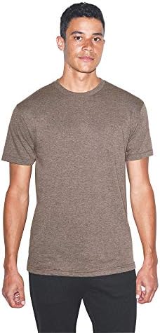 Amerikan Giyim Tri-Blend Crewneck Parça kısa kollu tişört-ABD Koleksiyonu