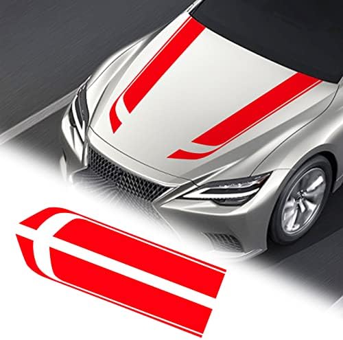 QıanBao Araba Kaput Şerit Sticker Evrensel Oto Yarış Vücut vinil araba Çıkartmaları Modifiye Şerit Çıkartması Dekorasyon