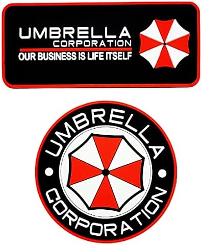 Umbrella Corporation İş Yamamız [2PC Bundle - PVC Kauçuk-Kanca Bağlantı Elemanı-C1, C2]