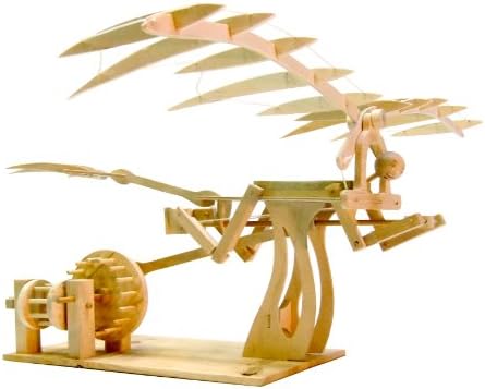 Yol Bulucular Leonardo Davinci Ornitopter Ahşap Kiti