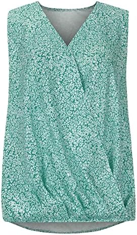 Kadın Kolsuz Elbise Y2K V Boyun Bluz T Shirt Sonbahar Yaz Grafik Baskı Çiçek Gömlek Kızlar için LM LM