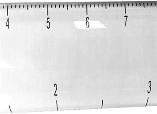 XIULAIQ Taşınabilir El Cetvel 2X Büyüteç Kutup ölçüm tartısı Büyüteç Okuma Büyüteç (Renk : A, Boyut: 212x25x12mm)