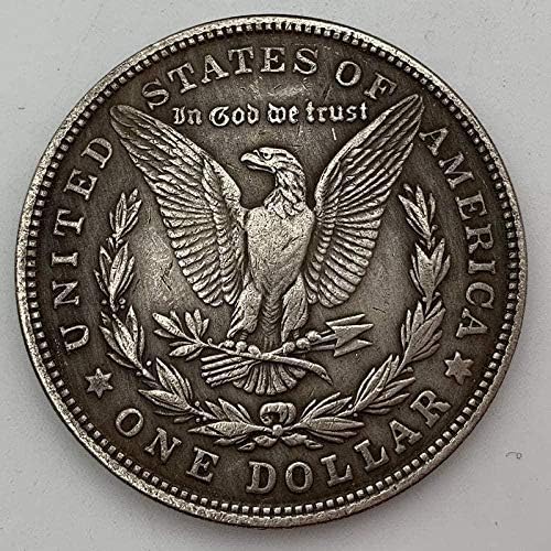 1888 Amerikan Wanderer Boru Yaşlı Adam Antika Bakır ve Gümüş hatıra parası Tahsil Karakter Sikke Madalya Kopya Onun