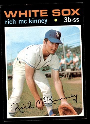 1971 Topps 37 Zengin McKinney Chicago White Sox (Beyzbol Kartı) NM White Sox