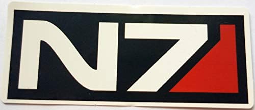 Mass Effect Systems Alliance N7 Logo Vinil Çıkartması