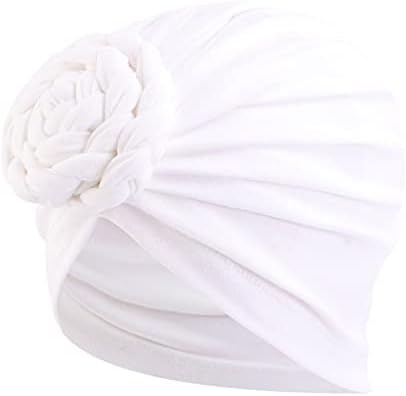 Kadın Düğüm Türban Şapka Hafif Hımbıl Kemo Kasketleri Yumuşak Rahat Müslüman Şapkalar Yumuşak Rahat Moda Kafatası