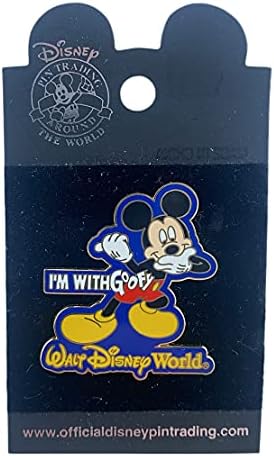 Disney Pin-Goofy-Mickey ile birlikteyim