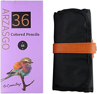 ARZASGO 36 Renkli Kalemler Set, Sanatçı Boyama Kalemler için Yetişkin Boyama Kitapları, Sanatçı Kroki, Premier Çizim