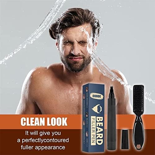 SHAPERME Erkekler sakal uzatma Kalem Saç Bıyık Onarım Şekli Şekillendirici Saç Artırıcı Şekillendirme Besler W2u3