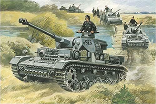 Unıfodel UUU72546 1/72 Alman Ordusu No. 4 Tank G Tipi Plastik Model