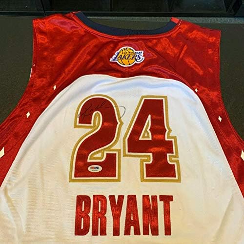 Kobe Bryant İmzalı Adidas Oyun Modeli 2007 All Star Oyun Forması İle PSA DNA COA İmzalı NBA Formaları