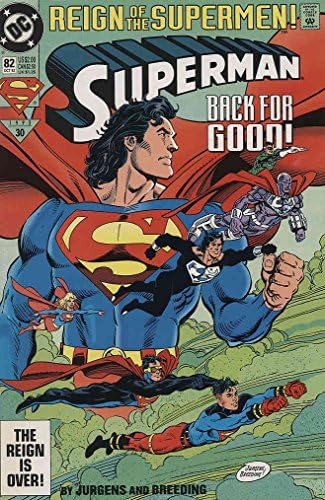 Süpermen (2. Seri) 82 VF; DC çizgi roman / Süpermenlerin Hükümdarlığı