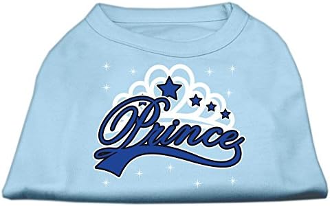 Mirage Evcil Hayvan Ürünleri ben bir Prens Serigrafi Gömlek Bebek Mavisi Büyük Boy 14