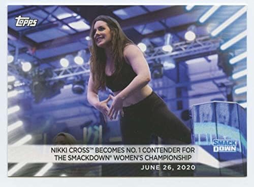 2021 Topps WWE Kadınlar Bölümü 33 Nikki Cross Güreş Ticaret Kartı