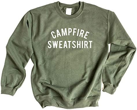 Simply Sage Market Kamp Ateşi Sweatshirt-Birden Fazla Renkte Grafik Sweatshirt-Unisex Sweatshirt-Kamp Tasarımları