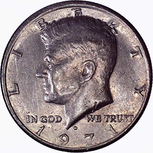 1971 D Kennedy Yarım Dolar 50C Dolaşımsız Hakkında