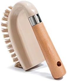 Islandoffer Ahşap Çok Fonksiyonlu Temizleme saplı fırça Küvet Fırçası Banyo Duvar Zemin Fırçası