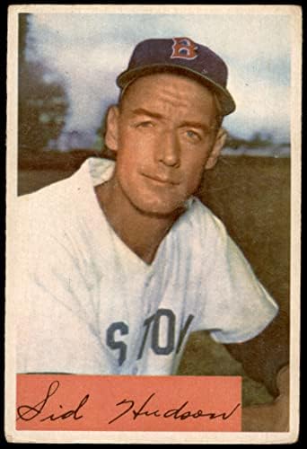 1954 Okçu 194 Sid Hudson Boston Red Sox (Beyzbol Kartı) GD+ Red Sox